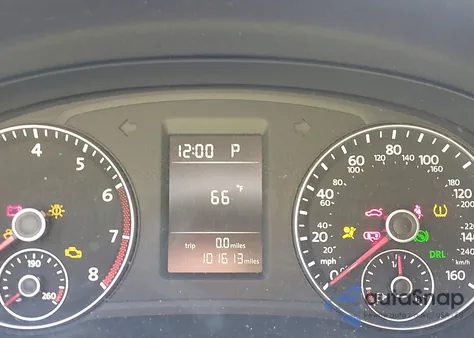 2012 Volkswagen Passat 2.5L S z USA, uszkodzony, nr VIN 1VWAP7A38CC053708